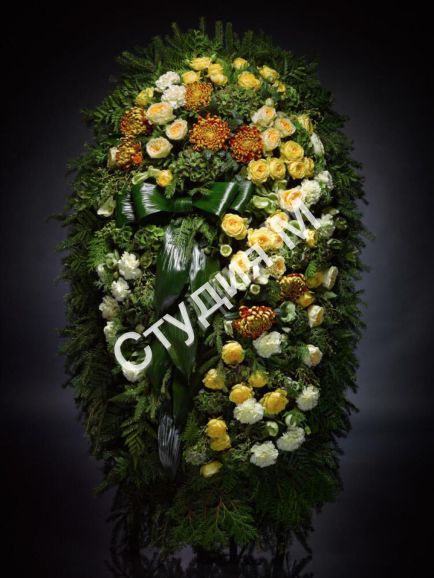 Венки из живых цветов №19 (140-150 см)