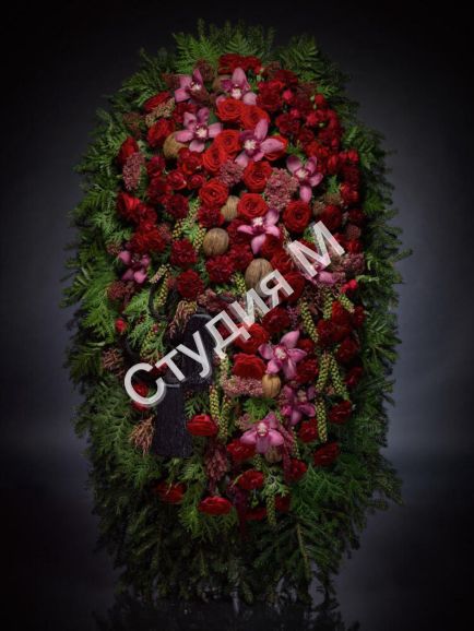 Венки из живых цветов №11 (180-200 см)