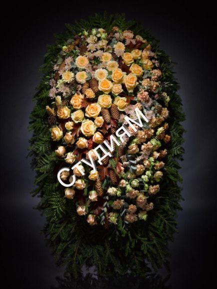 Венки из живых цветов №7 (140-150 см)
