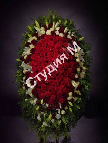 Венки из живых цветов №5 (180-200 см)