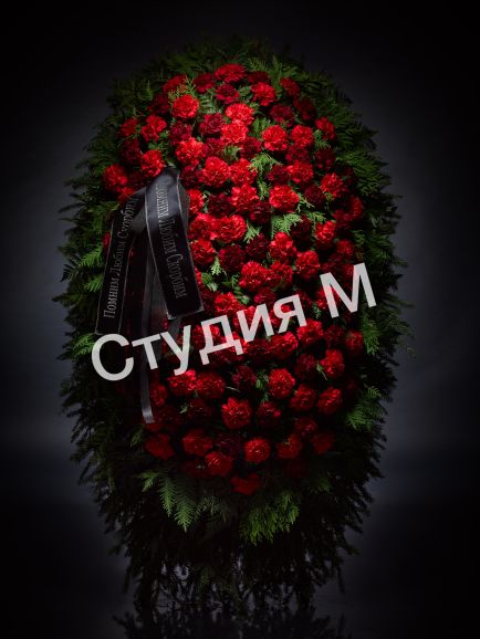 Венки из живых цветов №16 (160-170 см)